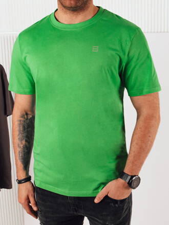 Pánske tričko s potlačou, zelené Dstreet RX5471