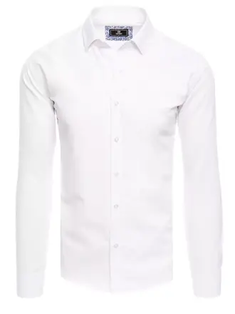 Biela pánska košeľa DSTREET DX2480