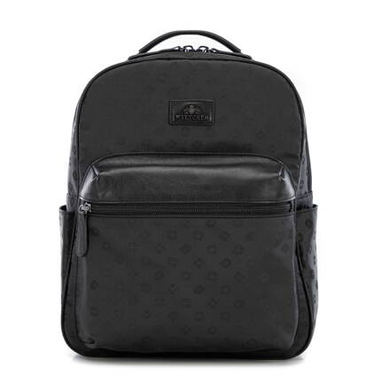 Čierny luxusný batoh WITTCHEN 98-4E-906-1