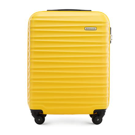 Malý cestovný kufor - žltý