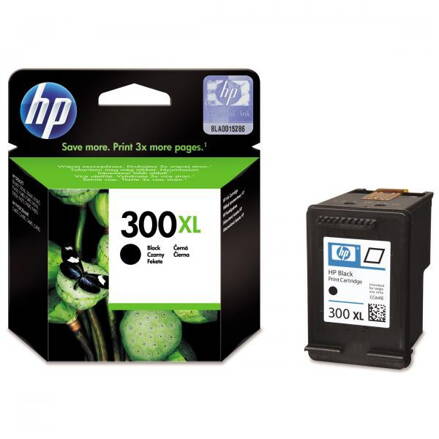 HP originál ink CC641EE, HP 300XL, black, 600str., 12ml, HP DeskJet D2560, F4280, F4500, čierna