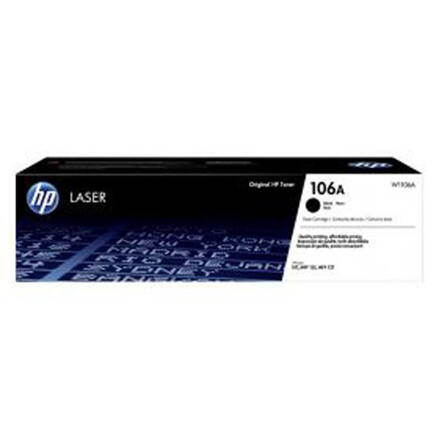 HP originál toner W1106A, black, 1000str., HP 106A, HP Laser 107, MFP 135, MFP 137, O, čierna