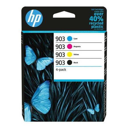 HP originál ink 6ZC73AE, HP 903, CMYK, multipack, HP Officejet 6962,Pro 6960,6961,6963,6964,6965,6966