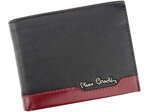 Pánska peňaženka Pierre Cardin TILAK37 8806 v čierno-červenom prevedení.