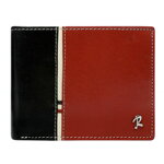 Štýlová pánska peňaženka - čierna + červená.