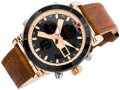 Pánske hodinky NAVIFORCE - NF9132 (zn073d) - brown/rose