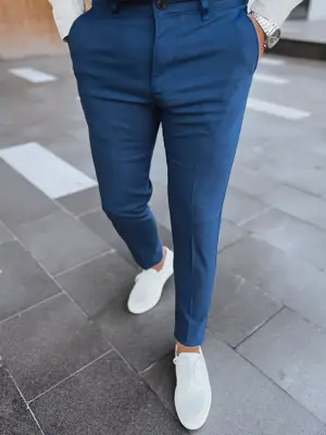 Elegantné bavlnené chinos nohavice skl.40