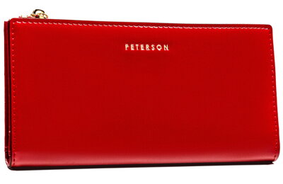 Veľká dámska peňaženka vyrobená z ekologickej kože— Peterson