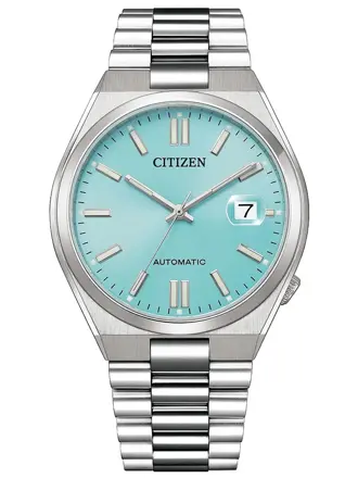 Pánske hodinky CITIZEN Tsuyosa Turquoise Blue NJ0151-88M - AUTOMAT ZAFIR