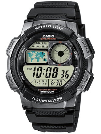 Pánske hodinky CASIO AE-1000W 1BVDF (zd073g) - WORLD TIME