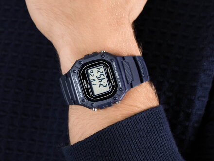 CASIO PÁNSKE HODINKY W-218H-2A + KRABIČKA