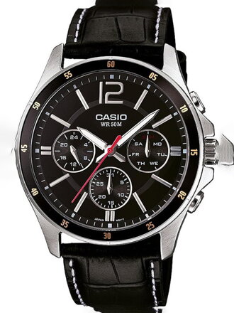 CASIO MTP-1374L 1AV PÁNSKE HODINKY (zd064b) + KRABIČKA