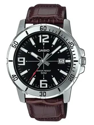 PÁNSKE HODINKY CASIO MTP-VD01L-1C (zd169c) + KRABIČKA