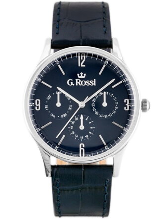 Hodinky G. ROSSI - 10737A-6F1 (zg258e) blue/silver