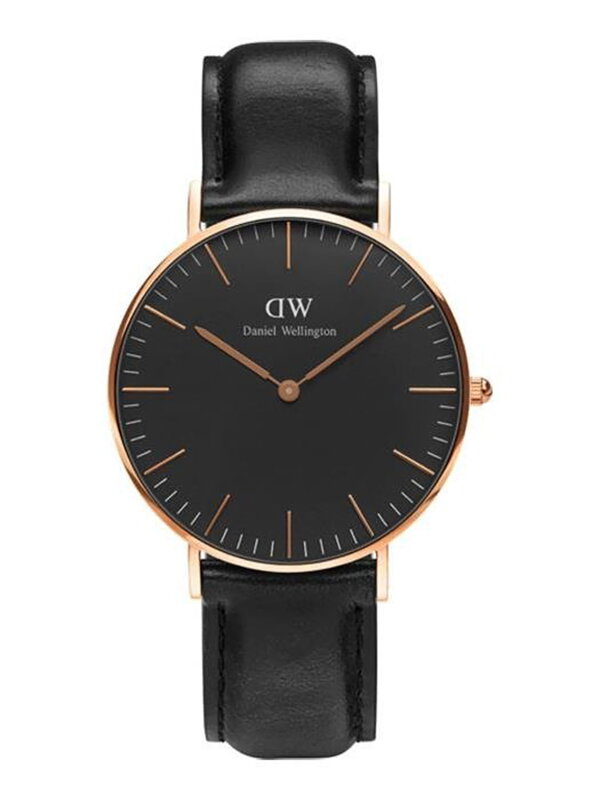 DANIEL WELLINGTON PÁNSKE HODINKY Classic Black Sheffield DW00100127 + KRABIČKA