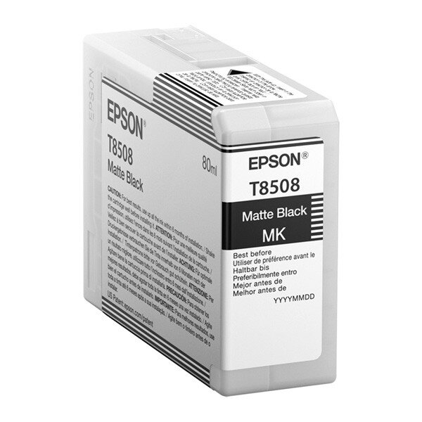 Epson originál ink C13T85080N, matte black, 80ml, matt black